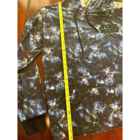 Disney Star Wars Rule The Galaxy Cosmic Print Hoodie Size M - Picture 6 of 7